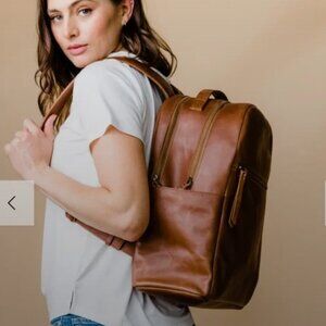 Able Alem Leather Backpack